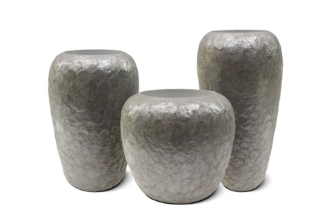 حوض بوليريسين - لون فضي 