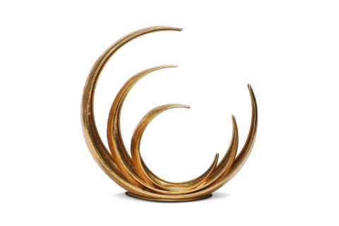 زينة رمضان على شكل هلال 