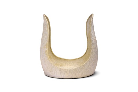 حامل شموع معدني بتصميم U