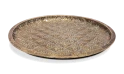 صينية طاولة ذهبية