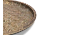 صينية طاولة ذهبية