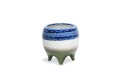  Tri-color Footed Ceramic Succulent Tripod Decro Planter