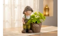 Scindapsus Aureus Potted In Mgo Boy Planter